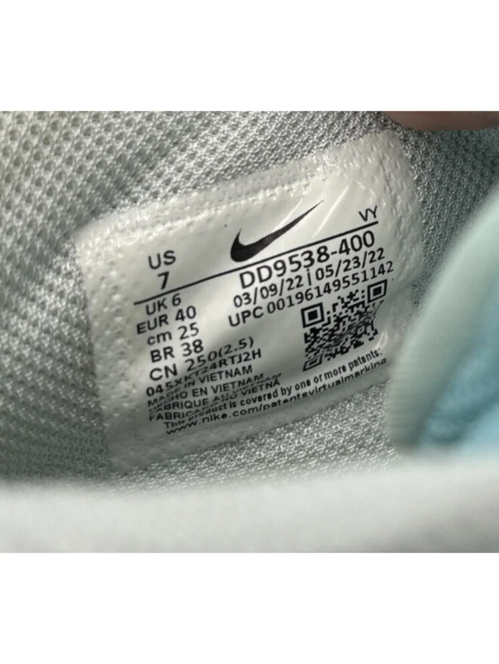 Nike KD Trey 5 X Blue Chill DD9538-400 Basketball Shoes Men's 7